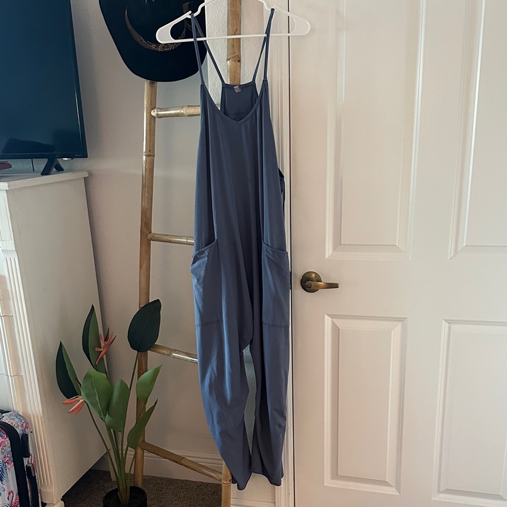 Free People Blue(purple) romper